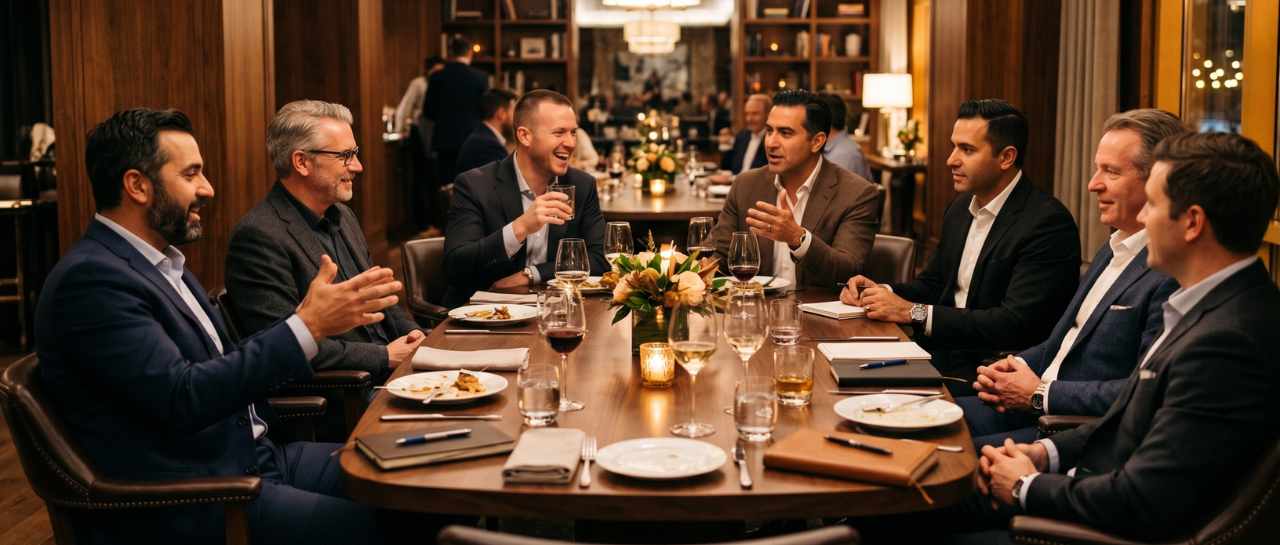 High-Level Men in the Room